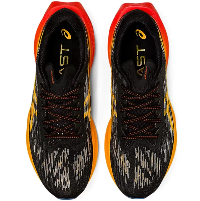 Asics Men's NOVABLAST 3 Black/Amber UK 8.5-5